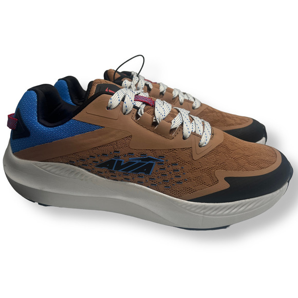 Avia Avi-Storm Athletic Shoes Tan/Blue Men’s Running Shoes 8.5 NEW - Picture 4 of 7